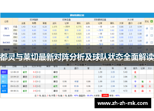 都灵与莱切最新对阵分析及球队状态全面解读